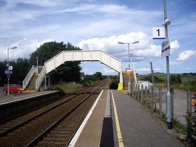 Footbridge, Portlethen Station