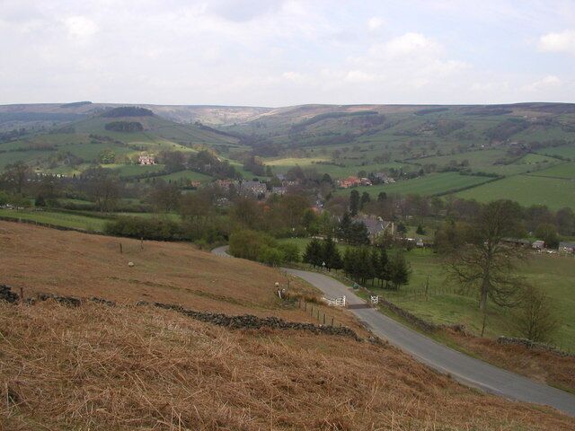 The view towards Rosedale Abbey Taken from the Chimney road at a completely different time of the year to my other photograph - what a difference a season makes!