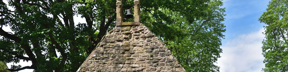 The ruins of the old church in Robert Burns's home village of Alloway, which formed part of the setting of his poem "Tam o' Shanter."