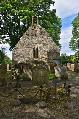 The ruins of the old church in Robert Burns's home village of Alloway, which formed part of the setting of his poem "Tam o' Shanter."