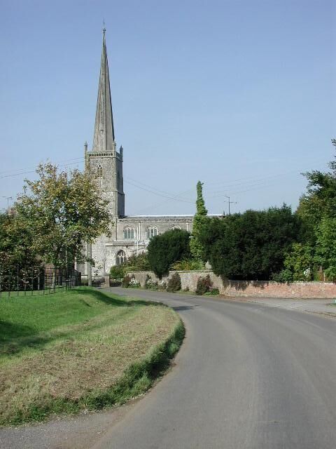 Slimbridge (Glos) St John. Gosh this was a struggle to get the spire in!