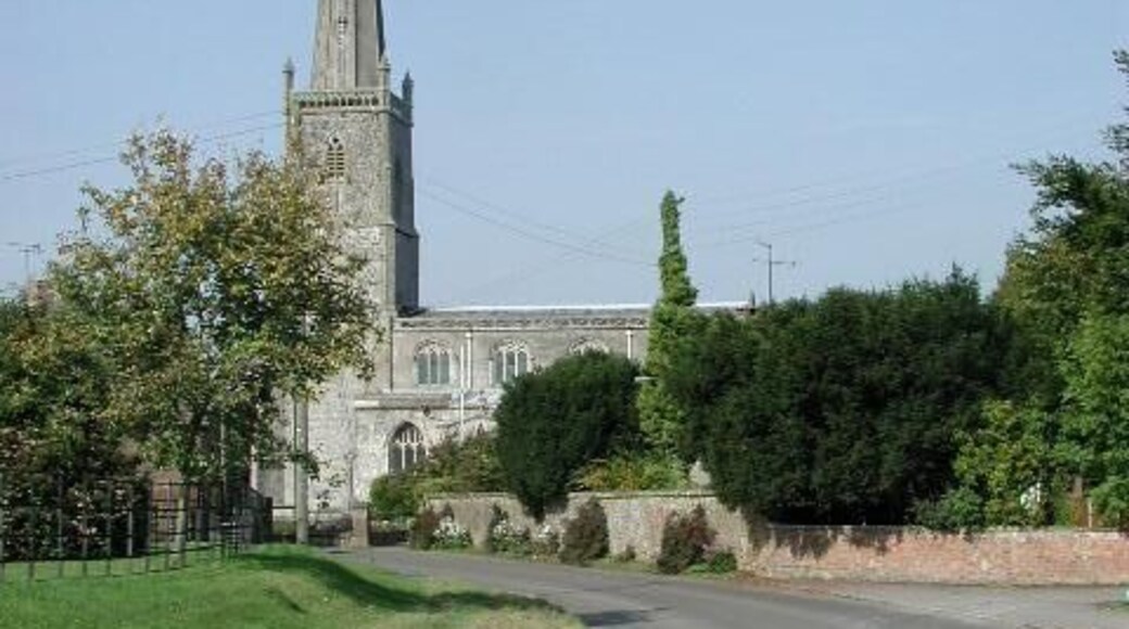 Slimbridge (Glos) St John. Gosh this was a struggle to get the spire in!