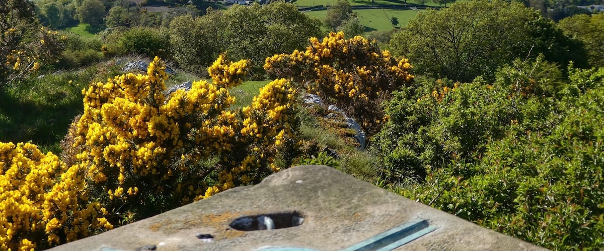 Outstanding views from the Trig Point at Prenol