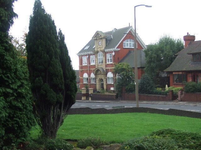 Swinton Carnegie Library. This library has been replaced by a repulsive modern building behind the photographer. The one in the picture is (I think) converted to flats.