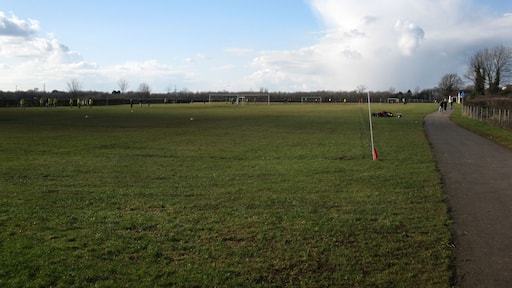 The Common Football Pitches, Yate Part of Westerleigh Common.