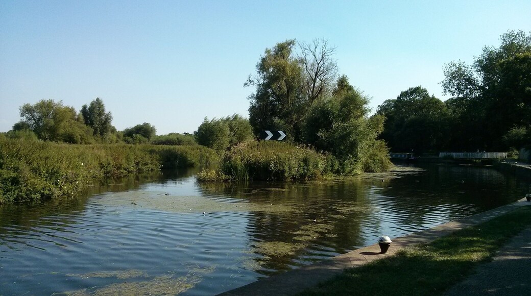 River Soar and canal at Birstall