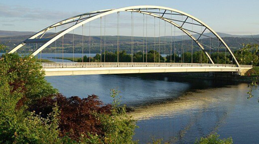 Bonar Bridge The latest version of the bridge from 1973.