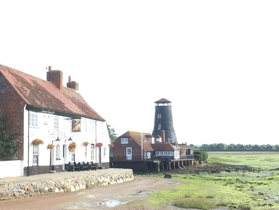 A great walk when tide is out past the old Mill and onto Emsworth harbour and town centre. Nice to stop off at the Royal Oak pub in Langstone high street on the return trip!