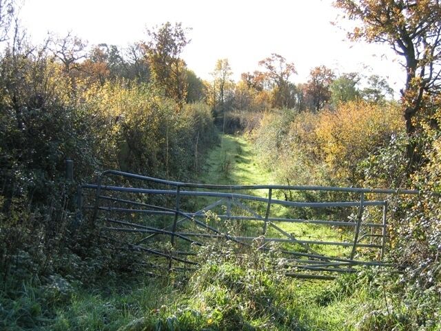 Bretton Lane A short section of the old Bretton lane, which used to go to Lower Kinnerton. It is now cut off by the A55, and the new road goes left, behind the camera, and over a flyover to join the lane to Kinnerton again on the other side of the major road.