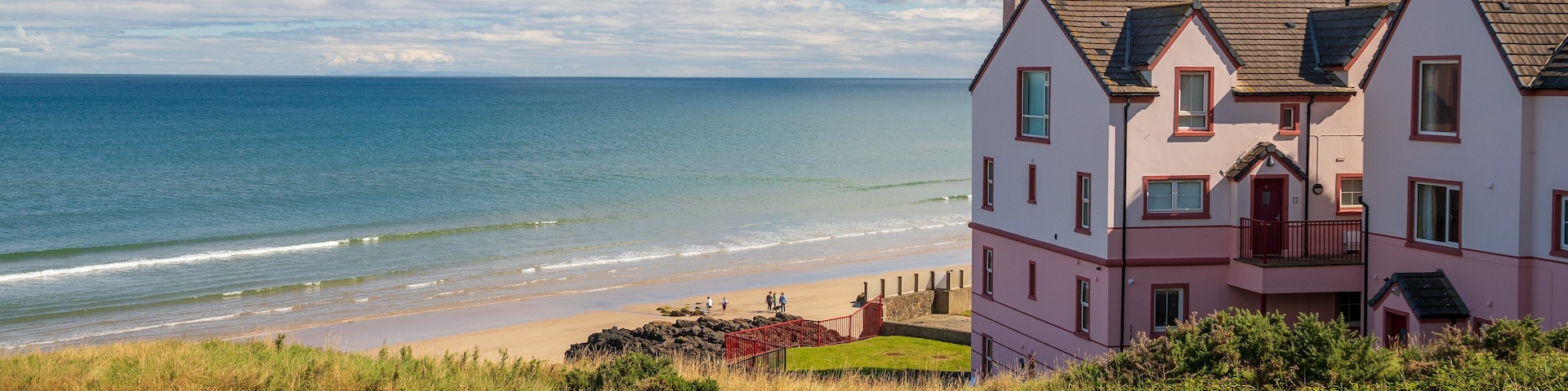 Castlerock showing general coastal views and a house