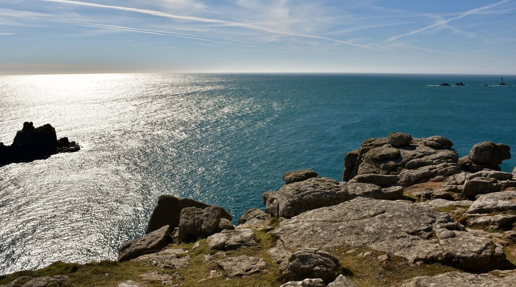 Land's End is a headland and holiday complex in western Cornwall, England. It is the most westerly point of mainland Cornwall and England, is within the Penwith peninsula and is about eight miles (13 km) west-south-west of Penzance #LKsAwayDays