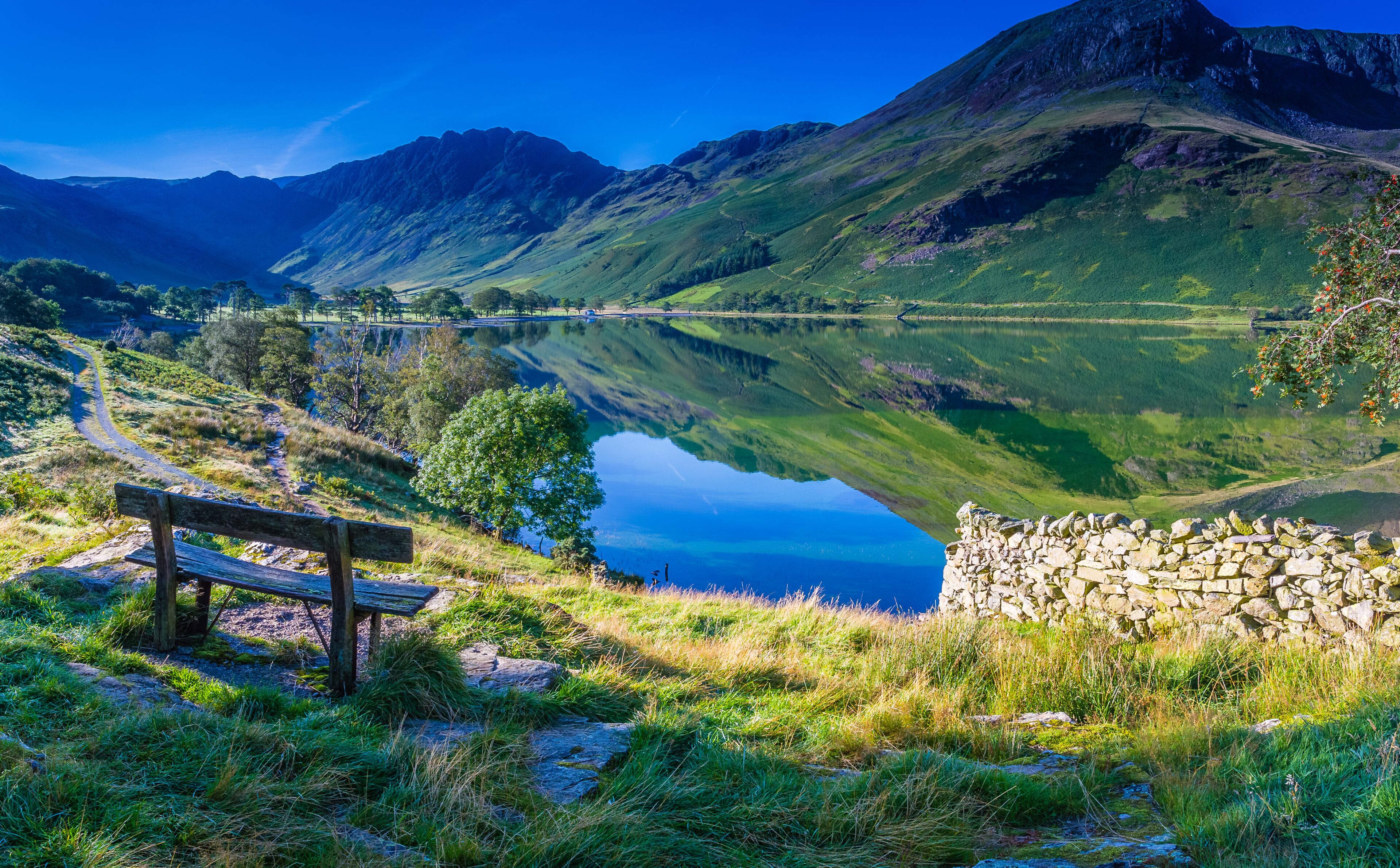 Early Morning at Buttermere, The Lake District, Cumbria, England