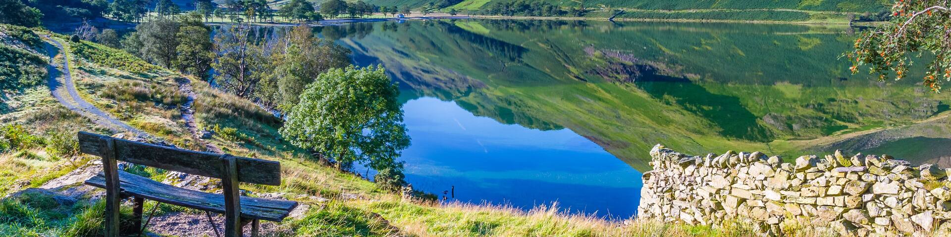 Early Morning at Buttermere, The Lake District, Cumbria, England