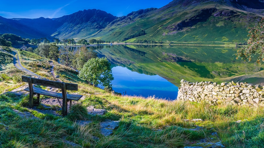 Early Morning at Buttermere, The Lake District, Cumbria, England