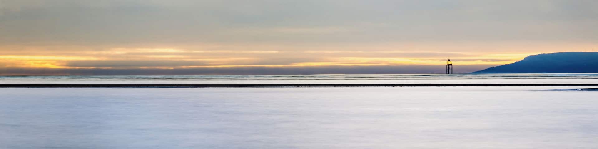 Nice sandy beach, ample parking, great walks