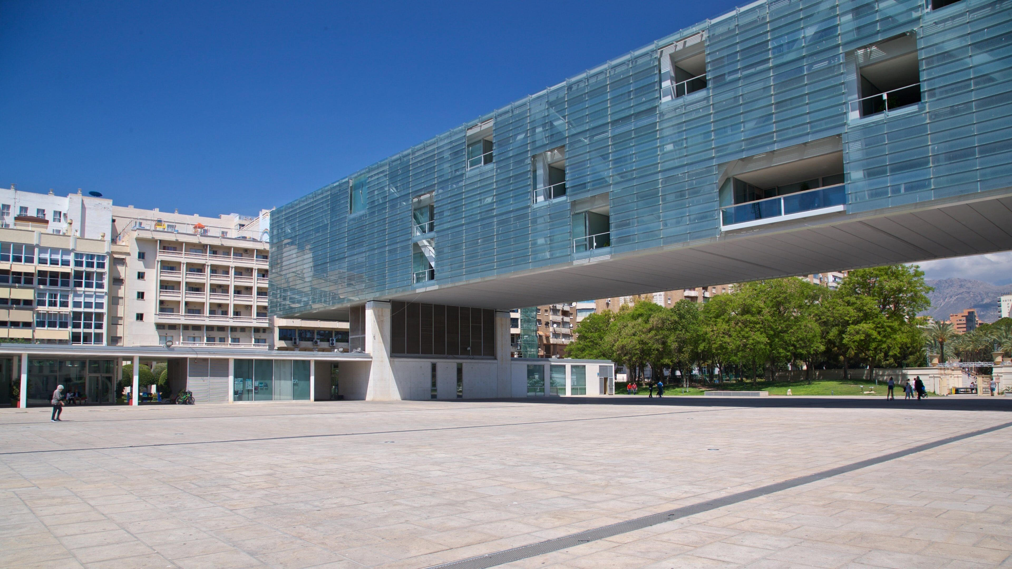 Benidorm Centro which includes a square or plaza