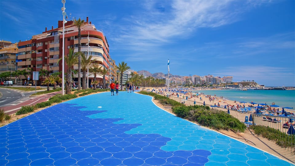 Benidorm Centro which includes a coastal town and general coastal views