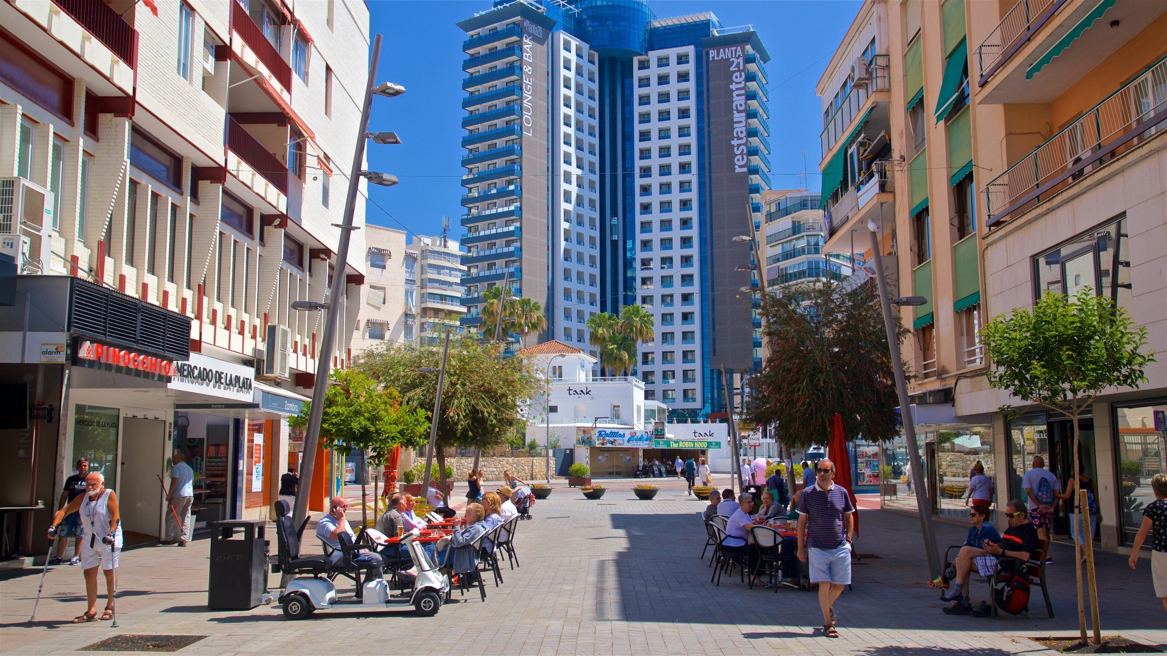 Benidorm Centro featuring a city