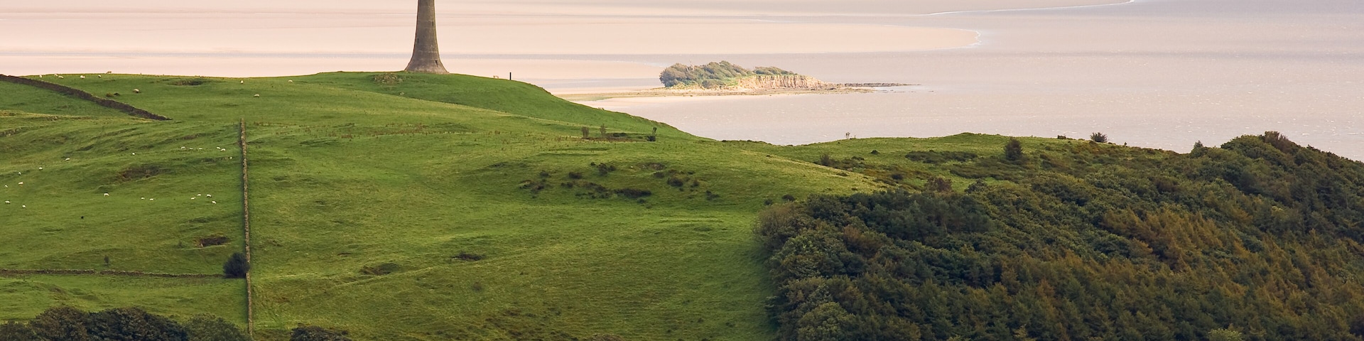 Hoad Hill with Morcambe Bay in the background