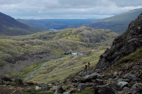 Amazing views during our way back from Mt Snowdon. #trekking #NationalPark #takeahike #mountains