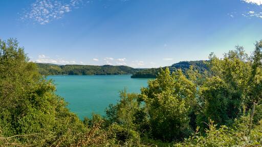 lac de vouglans river, france