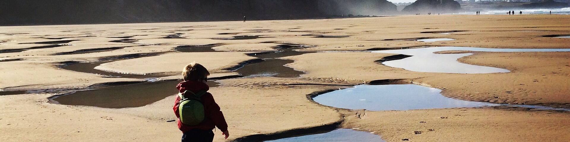 Watergate bay is great for surfing, food & beach fun