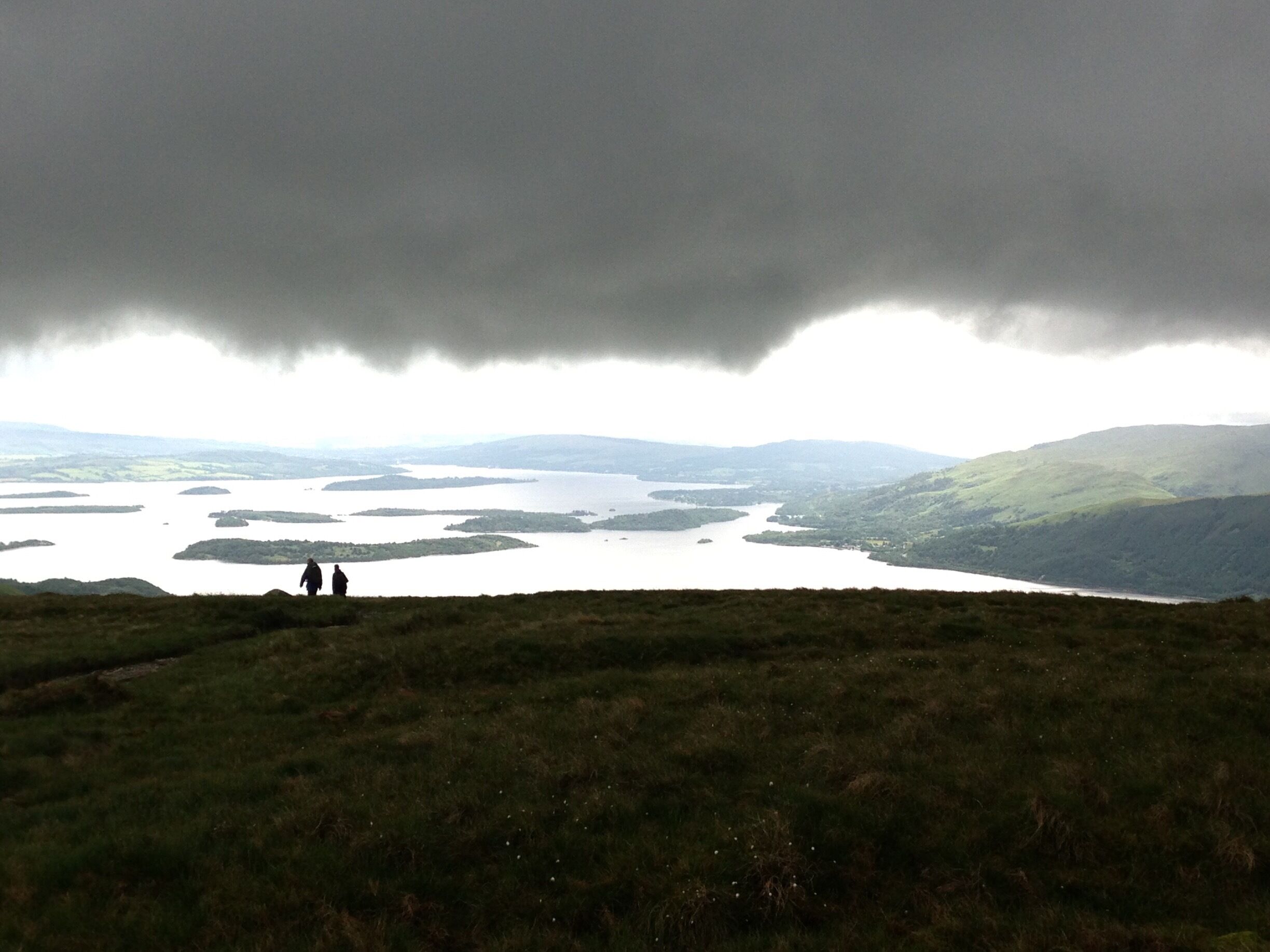 Just like thoughts in the mind, clouds can appear as something permanent & unchanging, & yet the blue sky always remains the same #headspace