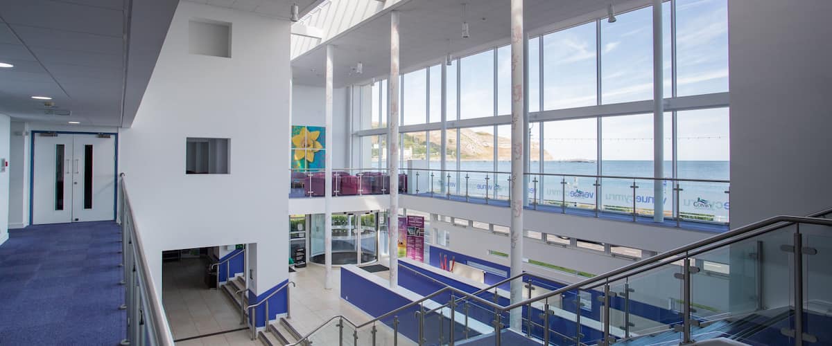 Venue Cymru which includes interior views