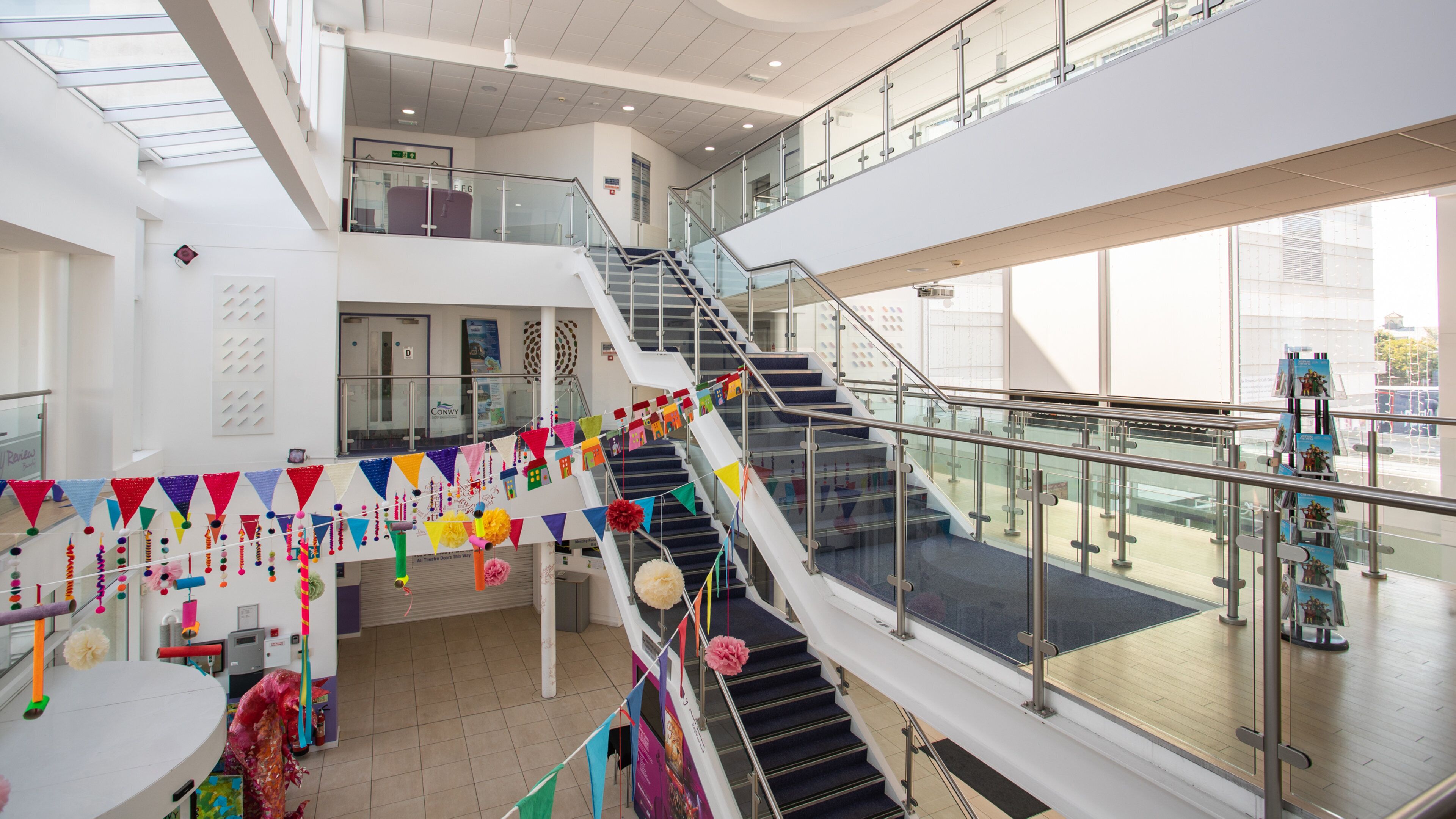 Venue Cymru which includes interior views