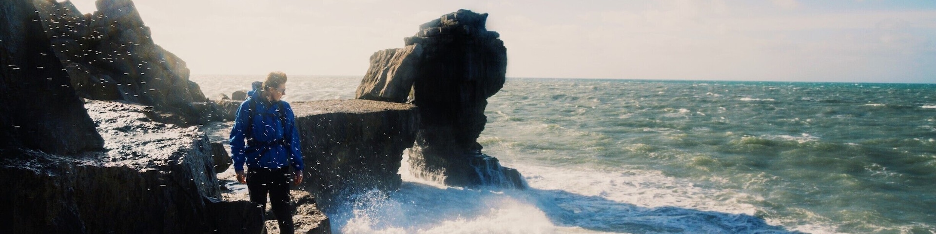 Head down to see the lighthouse and pulpit rock