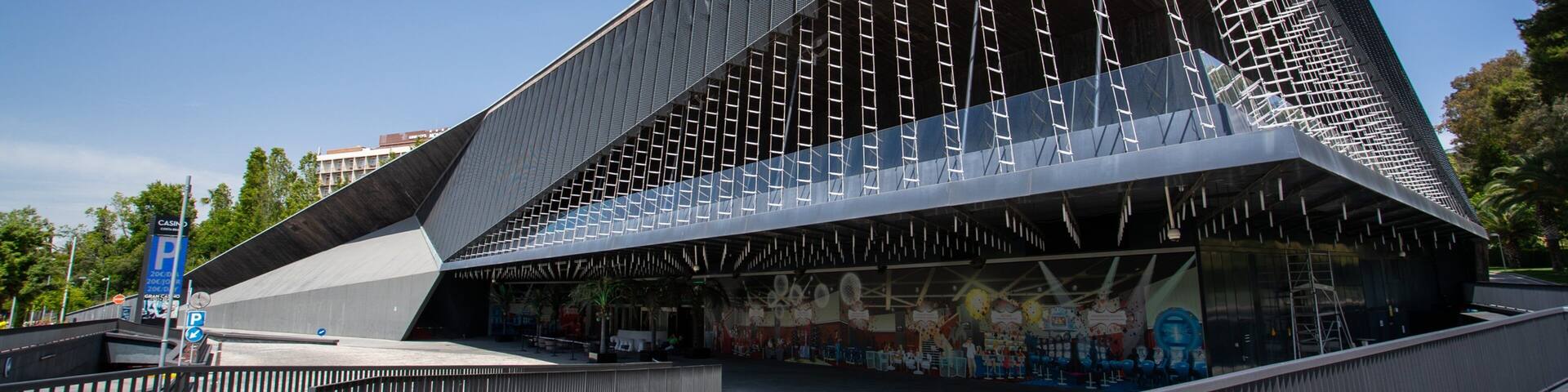 Gran Casino Costa Brava which includes modern architecture