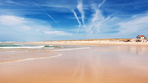 Beach Mimizan Atlantic France Aquitaine Sand dune, Shutterstock ID 612030245, Purchase Order: -