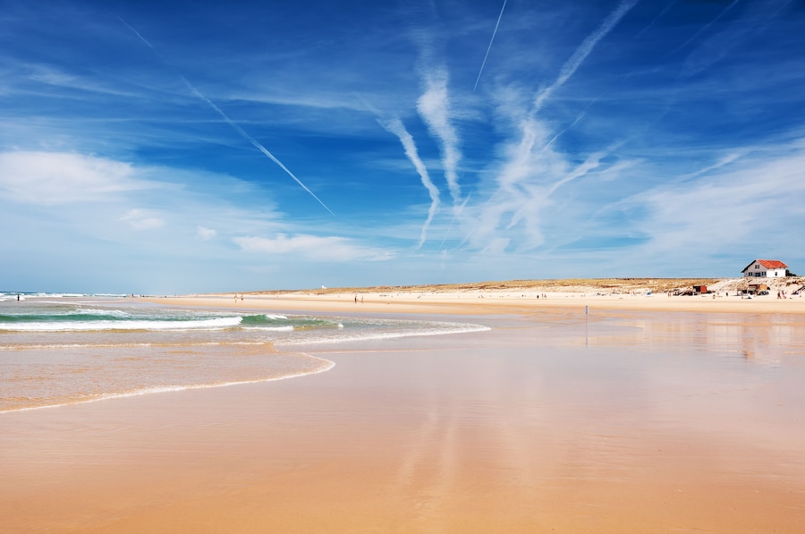 Beach Mimizan Atlantic France Aquitaine Sand dune, Shutterstock ID 612030245, Purchase Order: -