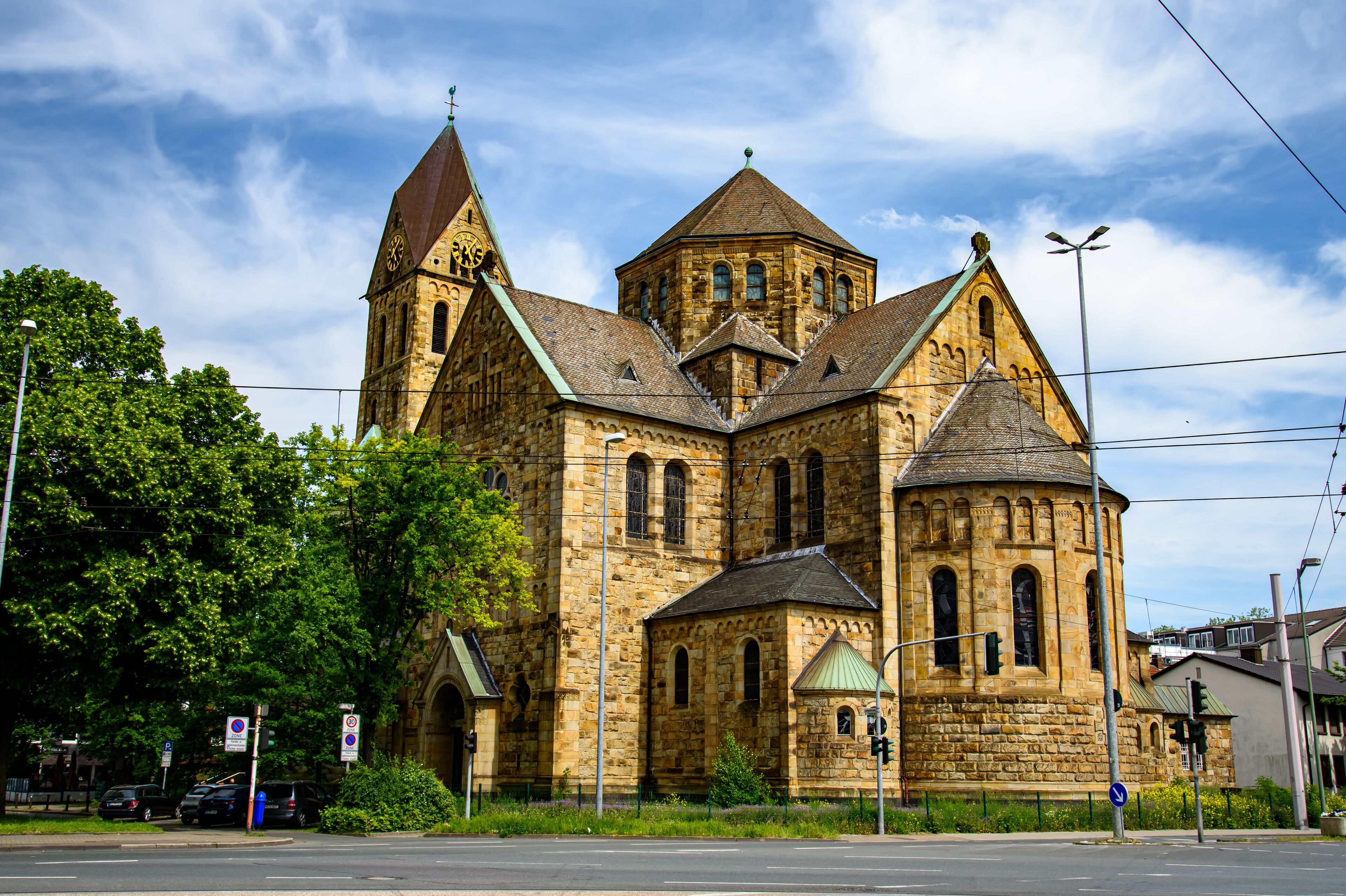 St.Georg Church, Gelsenkirchen, North Rhine-Westphalia, Georgskirche, Germany