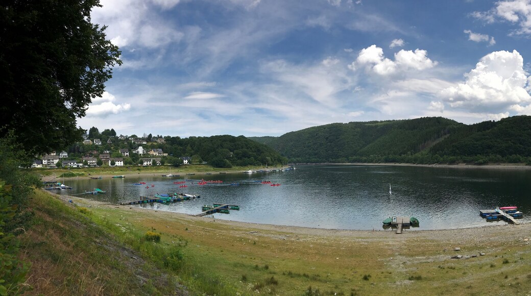 Panorama from the Rur river