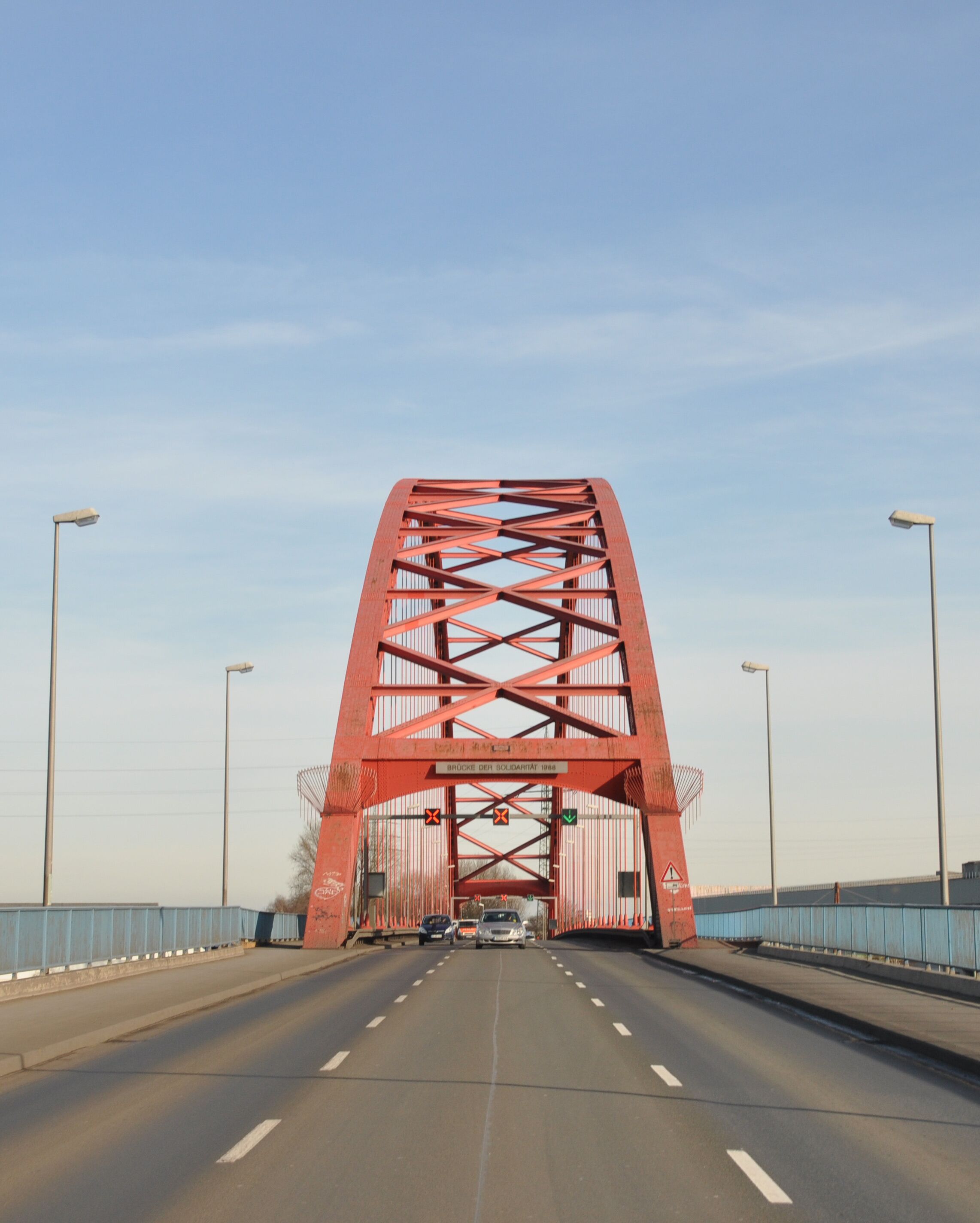 Brücke der Solidarität in Duisburg, Germany