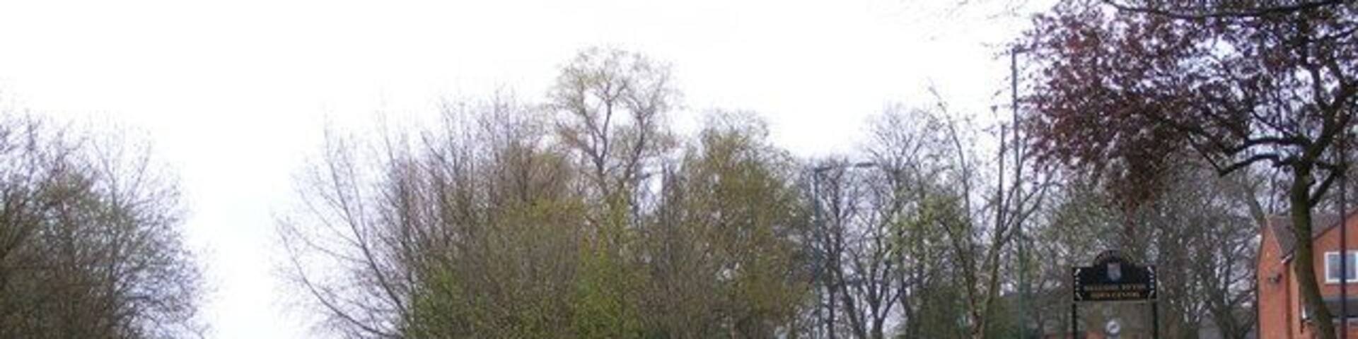 Darlaston Path The path off Victoria Road.