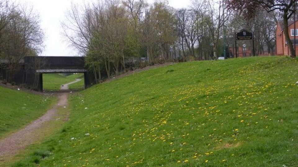 Darlaston Path The path off Victoria Road.