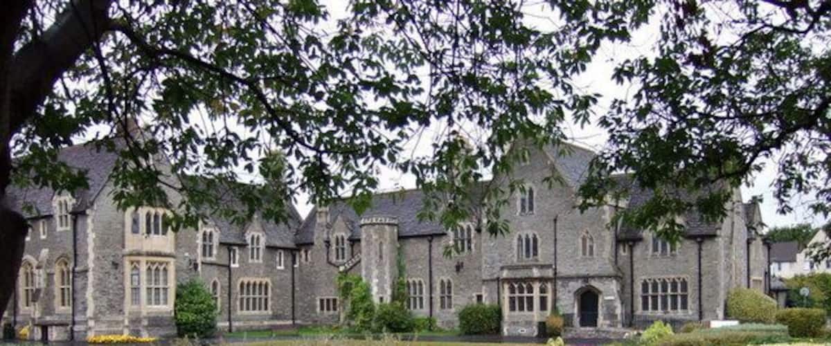 St Matthias, Fishponds The warden's house on the north side of the campus. St Matthias is one of UWE's four sites in Bristol.