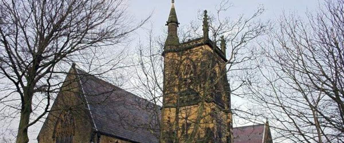 St Peter's Church, Birkdale Southwest view of the church 1.5 hour before sunset