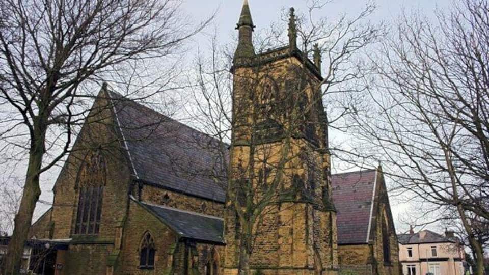 St Peter's Church, Birkdale Southwest view of the church 1.5 hour before sunset