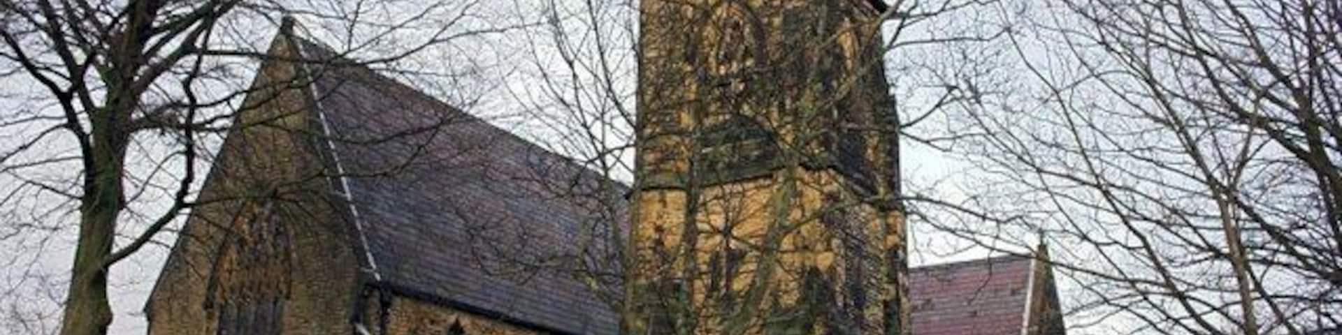 St Peter's Church, Birkdale Southwest view of the church 1.5 hour before sunset