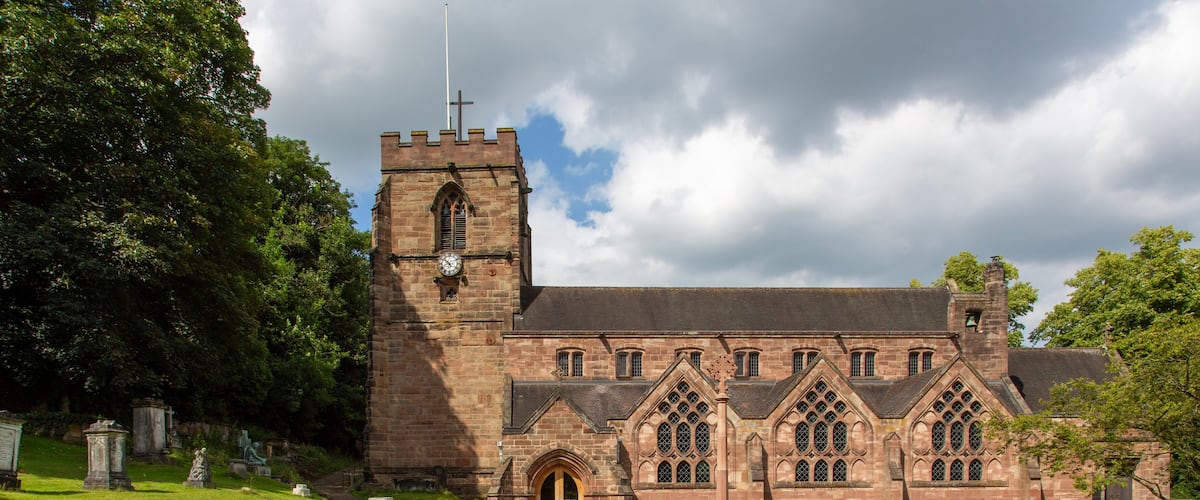 St Michael and All Angels parish church Tettenhall, Wolverhampton, England