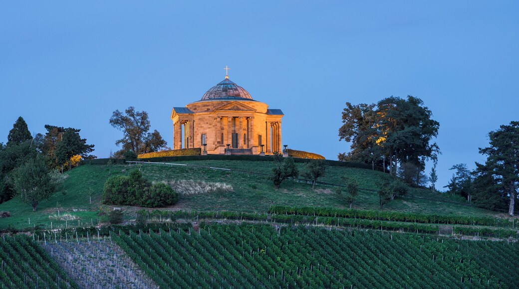 The Württemberg Mausoleum in the Rotenberg part of Untertürkheim in Rotenberg, Stuttgart, Germany.