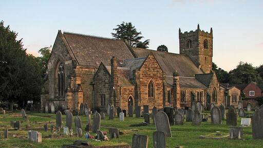 Mickleover: All Saints' Church and churchyard