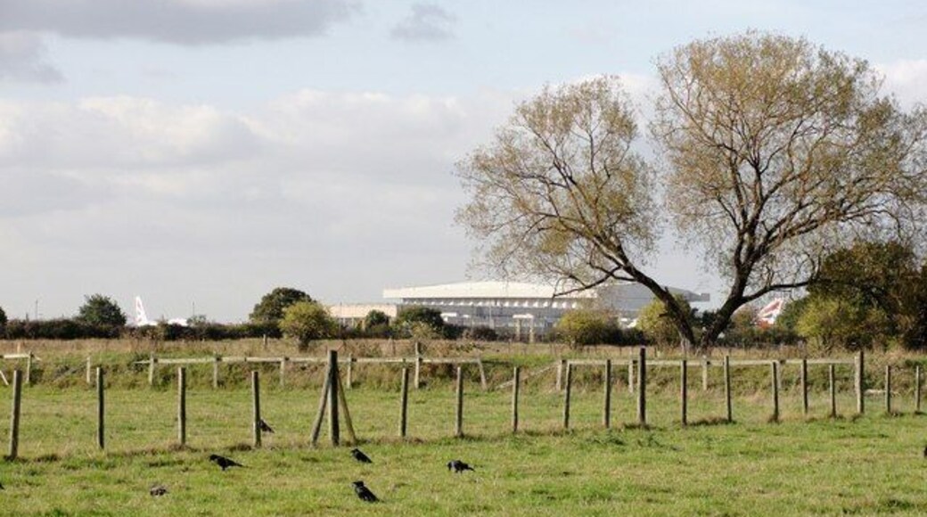 Fields near Hatton Cemetery