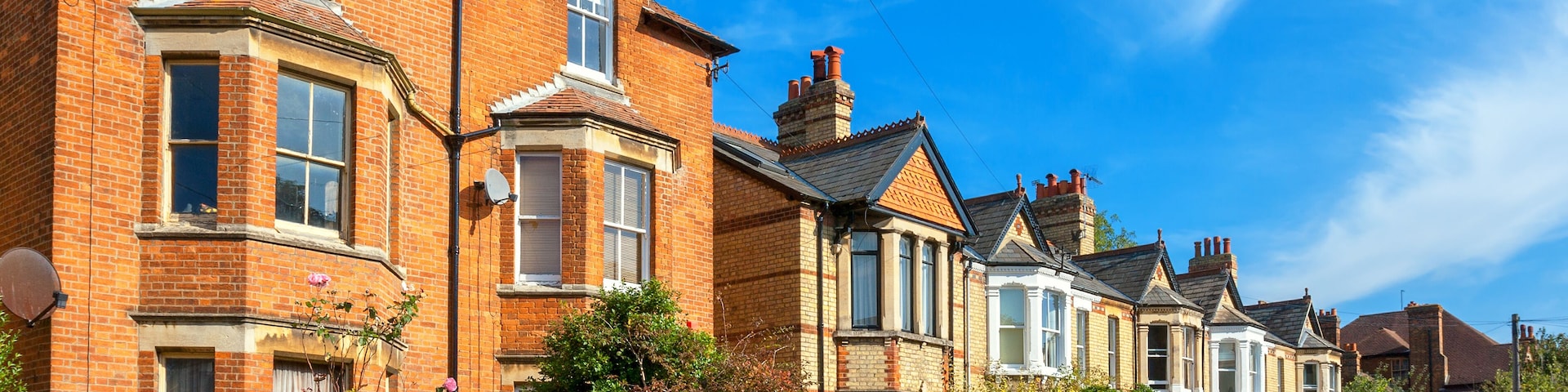 Town houses. Oxford, England