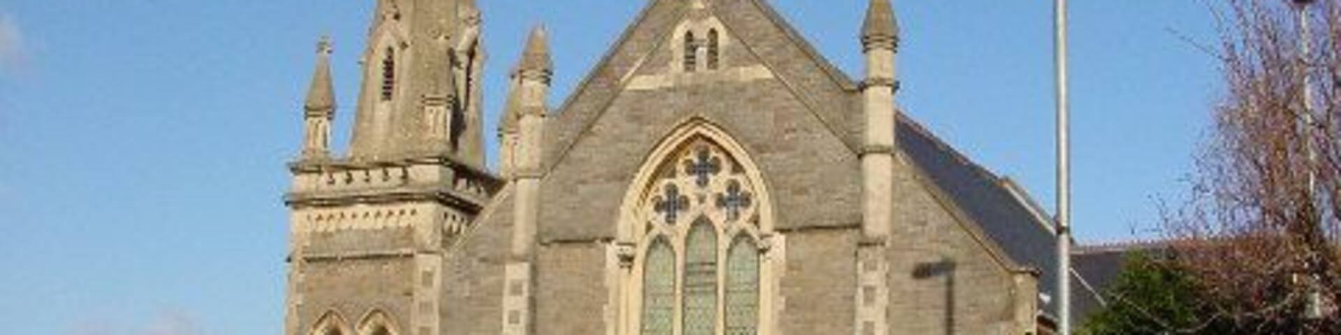 Westbury-on-Trym Methodist Church. Originally built in 1889, it replaced an older chapel that had been used by the congregation.