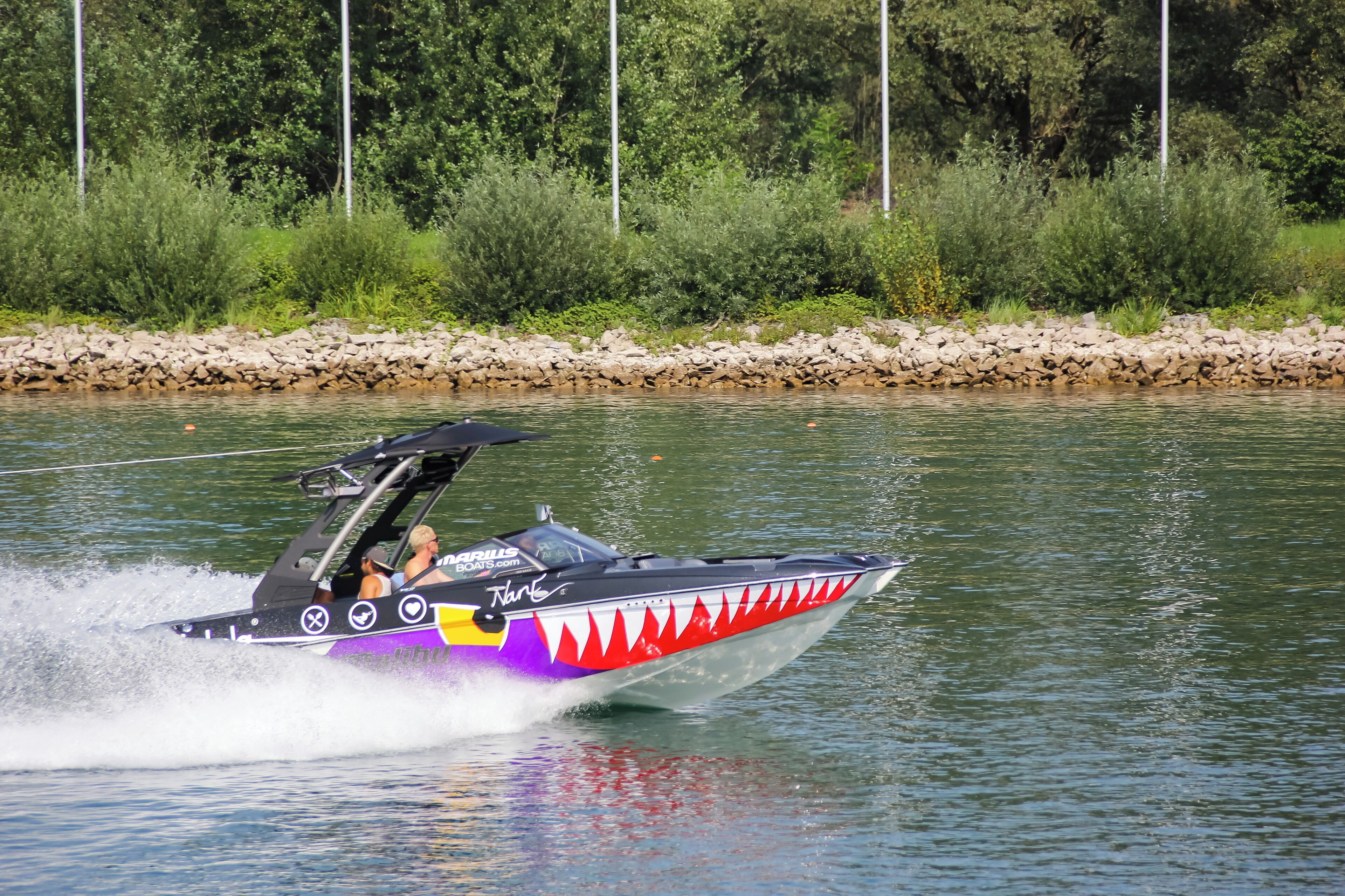Eat Play Love 2017; Street Food Festival und Deutsche Wakeboard Meisterschaft am Fühlinger See in Köln.