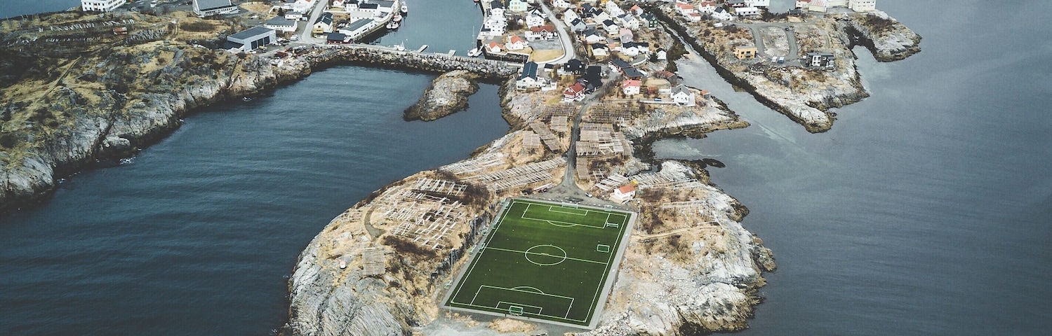 Probably the coolest soccer field on the planet.
#aerial #norway #landscape #lofoten #soccer #beachtips
Make sure you follow me on: https://www.facebook.com/ShotByCanipel/ https://www.instagram.com/canipel/